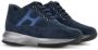 Hogan Interactive low-top suede sneakers Blue - Thumbnail 2
