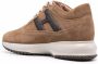 Hogan Interactive low-top suede sneakers Brown - Thumbnail 3