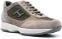 Hogan Interactive suede lace-up sneakers Brown - Thumbnail 2