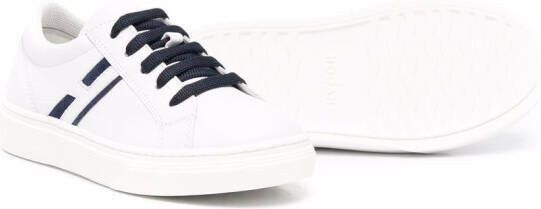 Hogan Kids H365 lace-up sneakers White