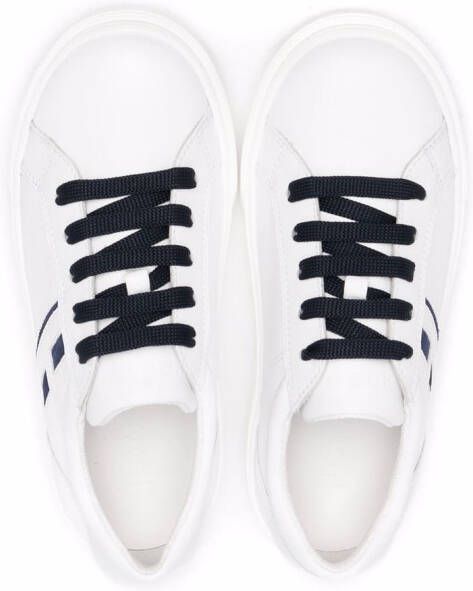 Hogan Kids H365 lace-up sneakers White