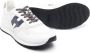 Hogan Kids R261 low-top leather sneakers White - Thumbnail 2