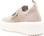 Hogan knitted wedge sneakers Neutrals - Thumbnail 3