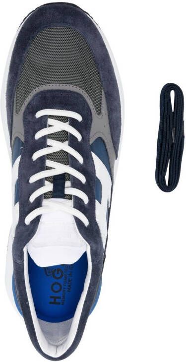 Hogan lace-up low-top sneakers Blue