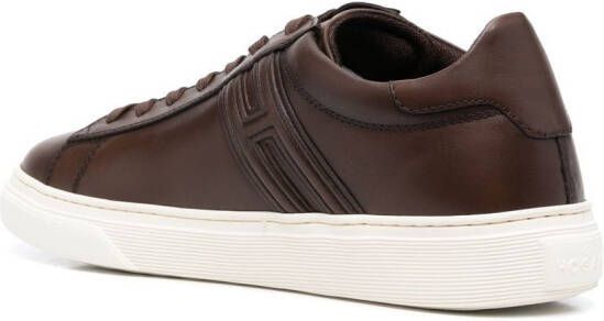 Hogan lace-up low-top sneakers Brown