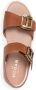 Hogan leather strappy sandals Brown - Thumbnail 4
