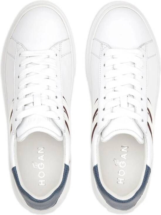 Hogan logo-embellished leather sneakers White