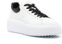 Hogan logo-embroidered low-top sneakers White - Thumbnail 2
