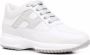 Hogan logo-patch lace-up sneakers Grey - Thumbnail 2
