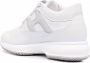 Hogan logo-patch lace-up sneakers Grey - Thumbnail 3