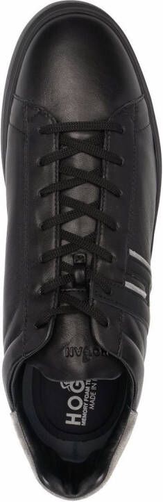 Hogan low-top lace-up sneakers Black