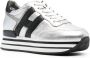 Hogan Midi Platform sneakers Silver - Thumbnail 2