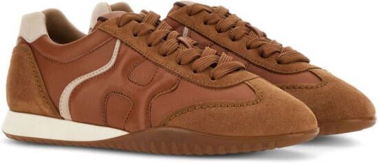 Hogan Olympia-Z lace-up sneakers Brown