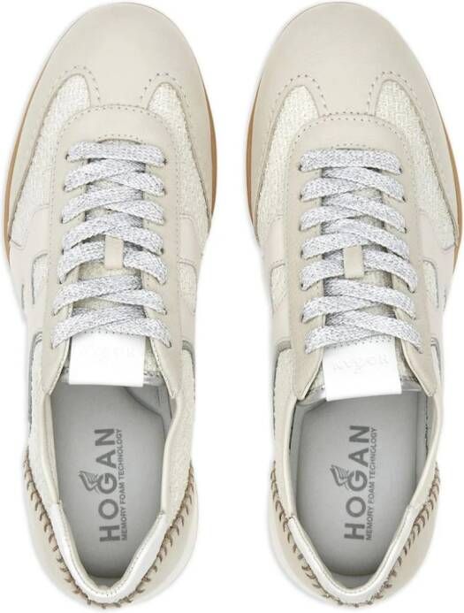 Hogan Olympia-Z nubuck leather sneakers White