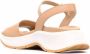 Hogan open-toe leather sandals Neutrals - Thumbnail 3
