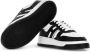Hogan panelled-design leather sneakers Black - Thumbnail 4