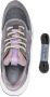 Hogan panelled lace-up sneakers Grey - Thumbnail 4