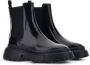 Hogan patent-leather Chelsea boots Black - Thumbnail 2