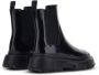 Hogan patent-leather Chelsea boots Black - Thumbnail 3