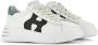 Hogan Rebel lace-up suede sneakers White - Thumbnail 2