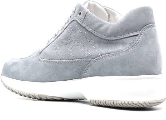 Hogan rhinestone-embellished sneakers Blue