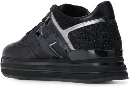 Hogan rhinestone sneakers Black