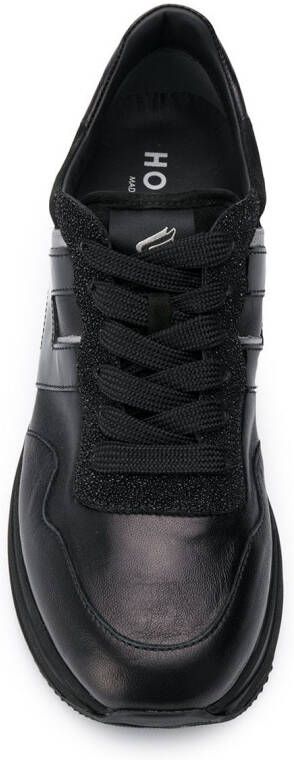 Hogan rhinestone sneakers Black