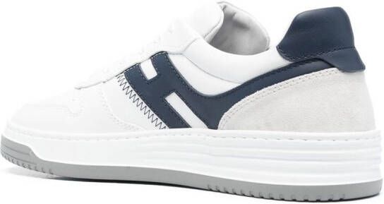 Hogan H630 logo-patch low-top sneakers White