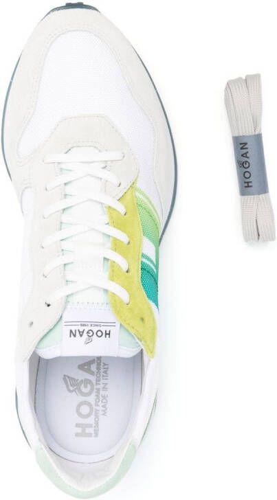 Hogan side-stripe low-top sneakers White