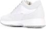 Hogan studded logo lace up sneakers White - Thumbnail 3