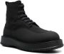 Hogan Untraditional lace-up ankle boots Black - Thumbnail 2