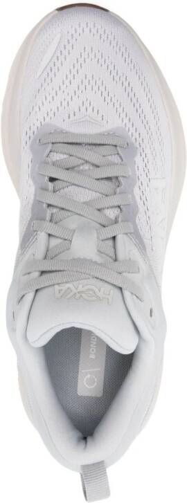 HOKA Bondi 8 chunky sneakers Grey