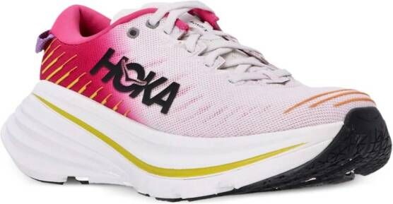 HOKA Bondi X low-top sneakers Pink