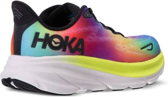 HOKA Clifton 9 running sneakers Black