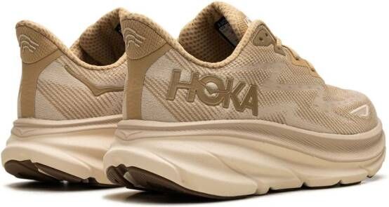 HOKA Clifton 9 "Wheat Shifting Sand" sneakers Neutrals