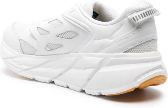HOKA Clifton L Athletics panelled sneakers White