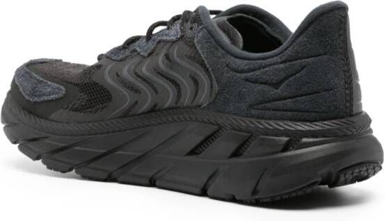 HOKA Clifton LS panelled sneakers Black