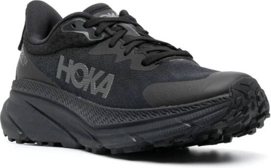 HOKA logo-print sneakers Black