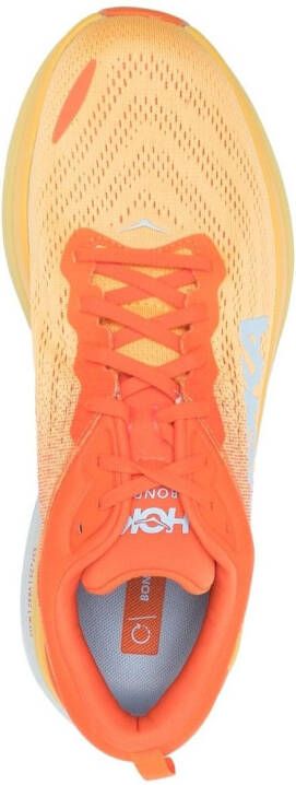 HOKA Bondi 8 running sneakers Orange