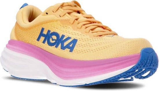 HOKA Bondi 8 running sneakers Yellow