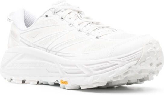 HOKA Mafate Speed 2 leather sneakers White