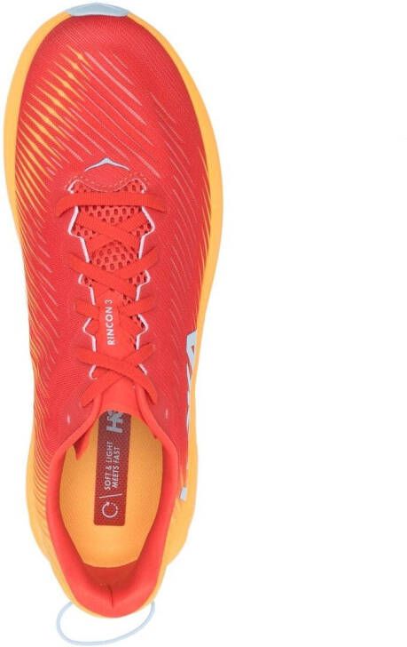 HOKA Rincon 3 low-top sneakers Red
