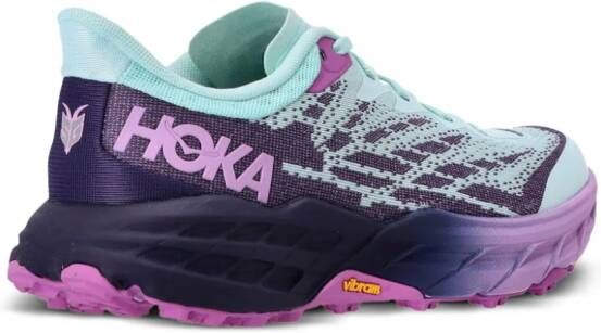 HOKA Speedgoat 5 logo-print sneakers Blue