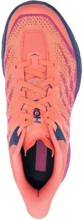HOKA Speedgoat 5 low-top sneakers Orange