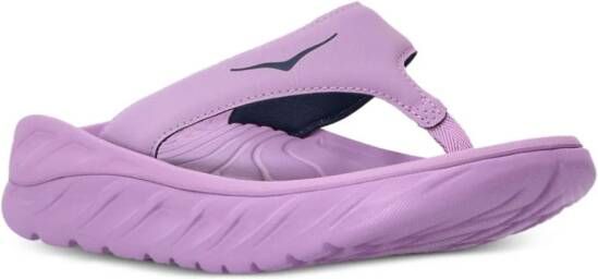 HOKA Ora Recovery flip flops Purple