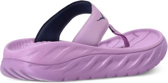 HOKA Ora Recovery flip flops Purple