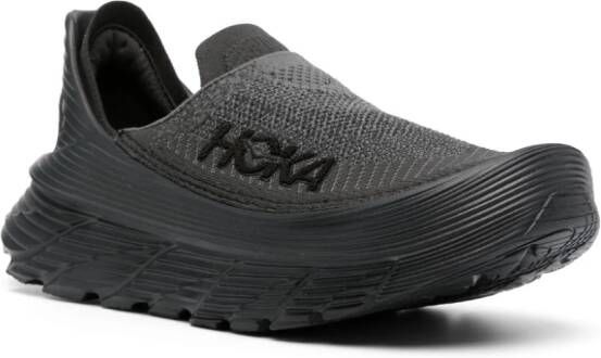 HOKA Restore TC slip-on sneakers Black