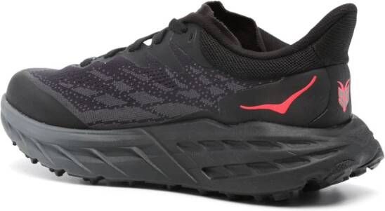 HOKA Speedgoat 5 lace-up sneakers Black