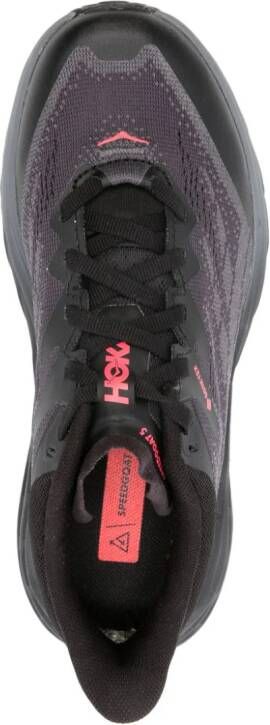 HOKA Speedgoat 5 lace-up sneakers Black