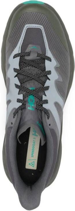 HOKA Speedgoat 5 lace-up sneakers Grey